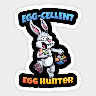 Egg- Cellent Egg Hunter Sticker